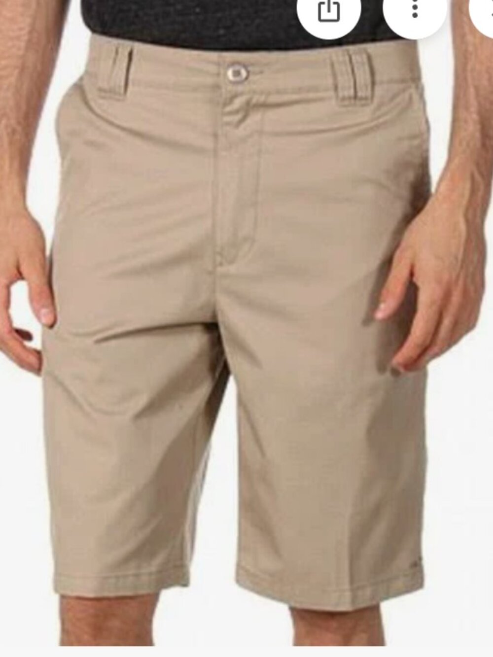 O'Neill Contact Khaki Walk Shorts 34